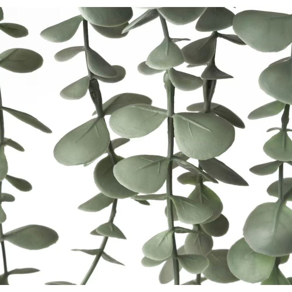 IIKEA Artificial Hanging Eucalyptus Fake Potted Plant FEJKA NEW 3.5" POT 23" - Picture 6 of 7